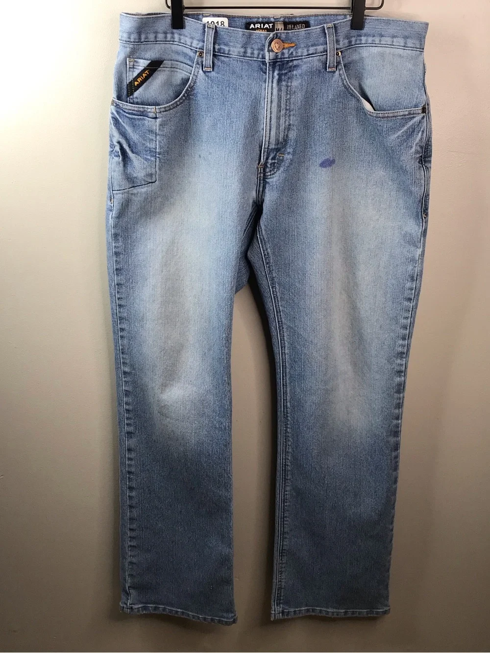 Ariat Rebar M4 Relaxed Boot Jeans Mens 34x34 - Picture 1 of 7